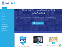 Tablet Screenshot of familybank.co.ke